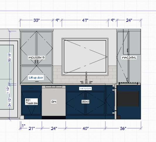 Custom Cabinet Order - Scharr Circle- Part 1 of 2