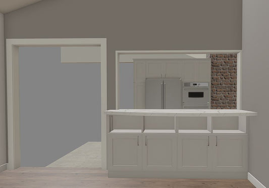 Custom Kitchen Cabinet Order - Hillcrest Rd