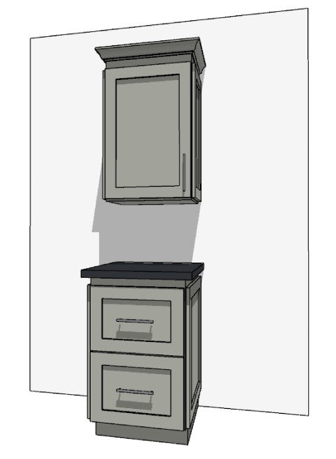 15"-24" Custom Cabinetry | Design Yours Below