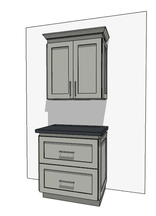 25"-36" Custom Cabinetry | Design Yours Below