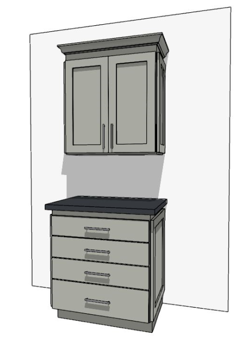 25"-36" Custom Cabinetry | Design Yours Below