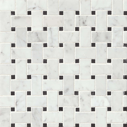 Aurora Basket Weave Floor & Wall Mosaic Tile