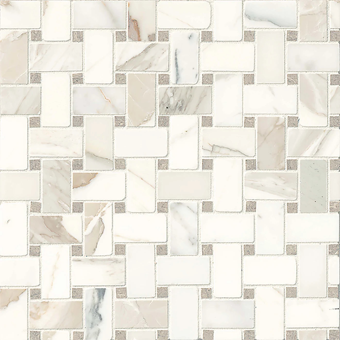 Hillcrest Basket Weave Floor & Wall Mosaic Tile