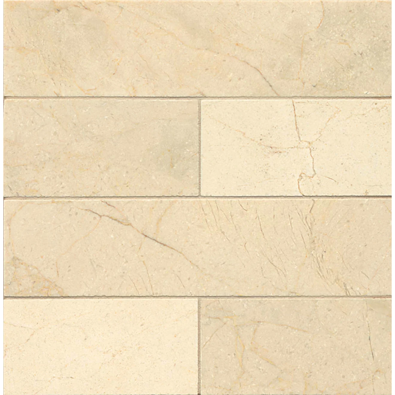 Crema Marfil Select Marble 3" x 12" Tile