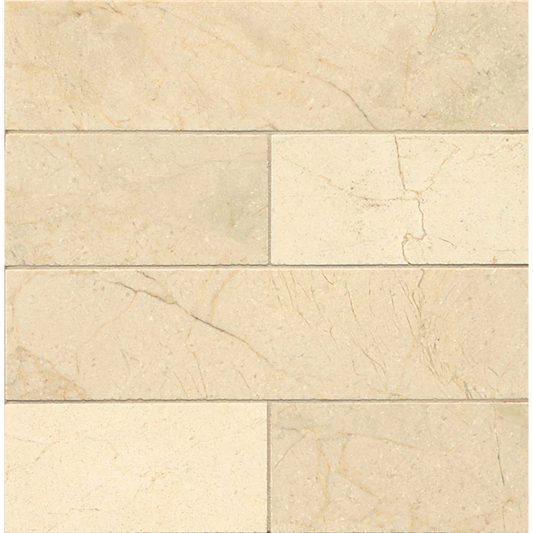 Crema Marfil Select Marble 3" x 12" Tile