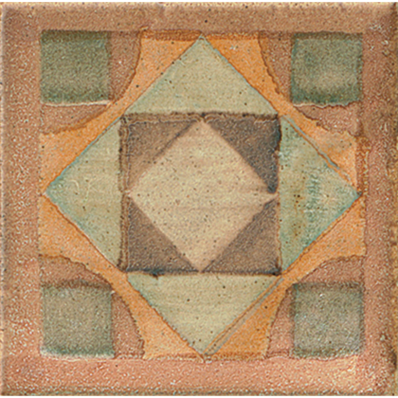 Cotto Nature 3" x 3" Decorative Tile