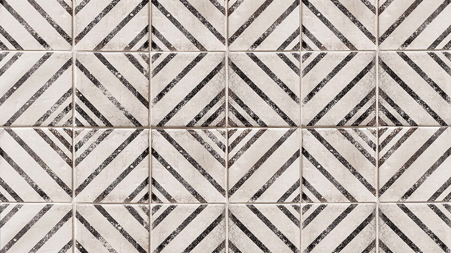 Vivace 9" x 9" Square Decorative Tile