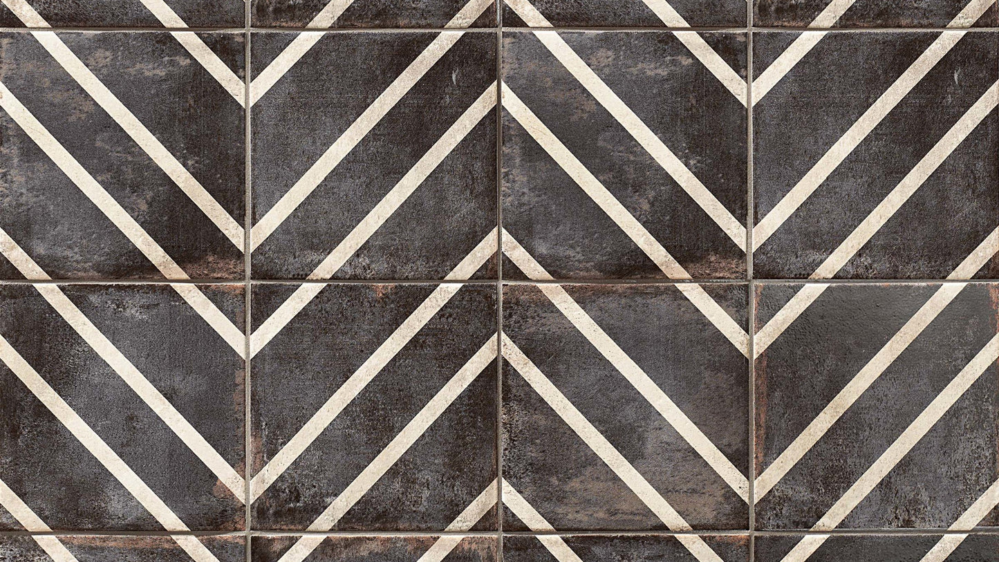 Vivace 9" x 9" Square Decorative Tile