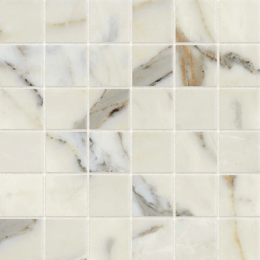 Classic 2.0 2" x 2" Square Floor & Wall Mosaic Tile