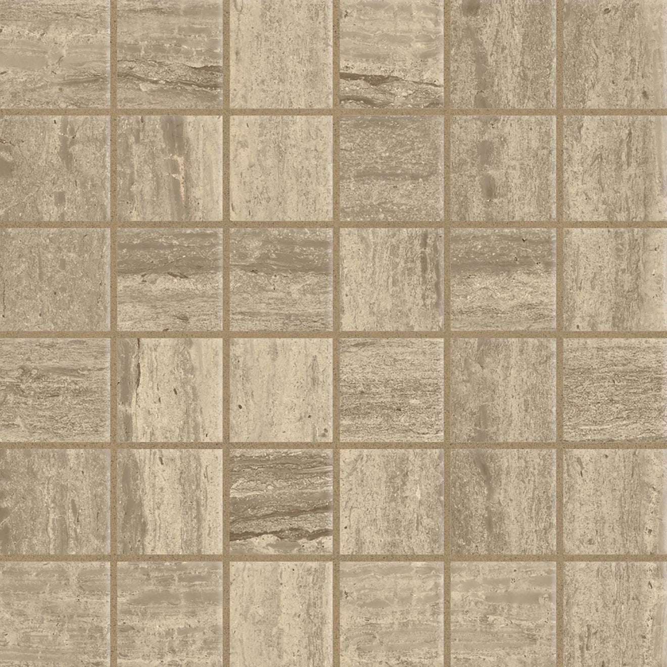 Classic 2.0 2" x 2" Square Floor & Wall Mosaic Tile