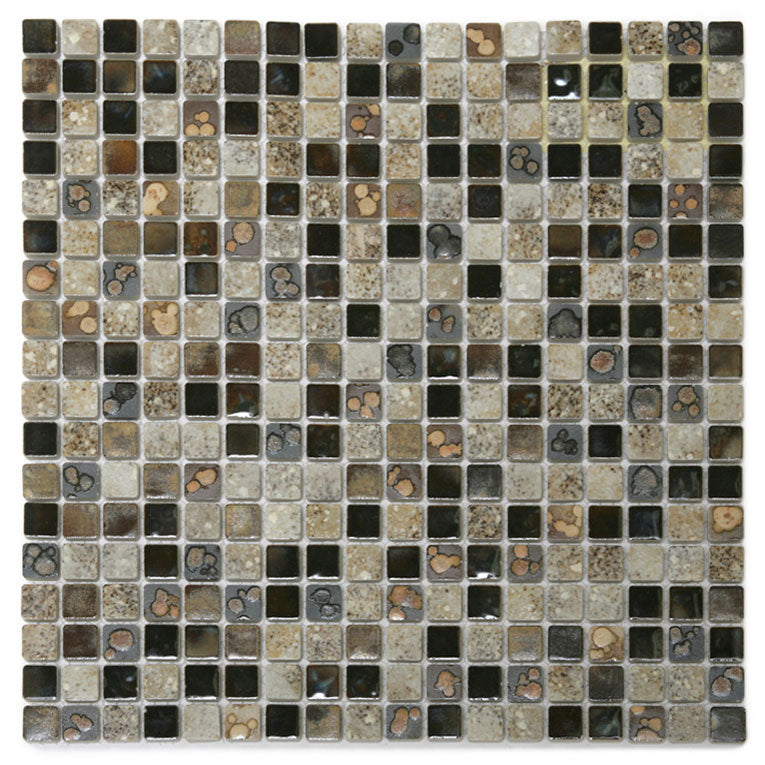 Micro Mosaic Tile, Mesh Mounted, Sold by the Piece