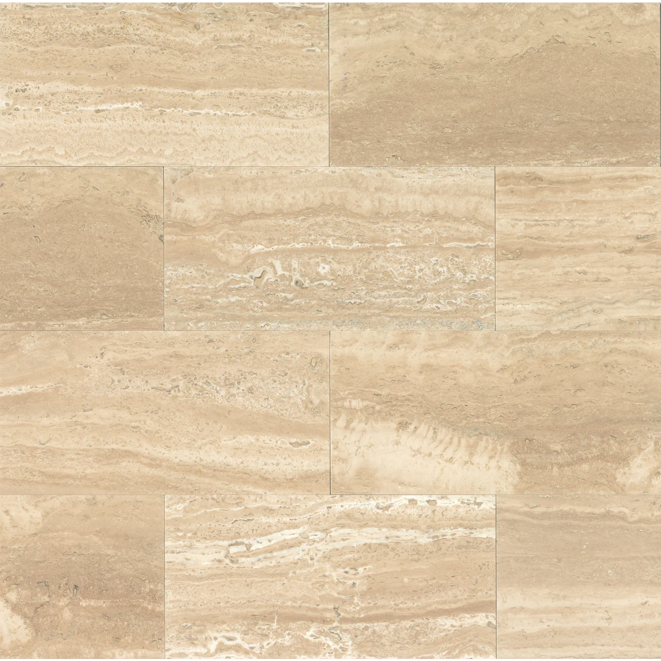 Aymaran Cream Vein-Cut 12" x 24" Floor & Wall Tile