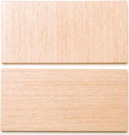 White Oak Cabinet Eco-Veneer Sample