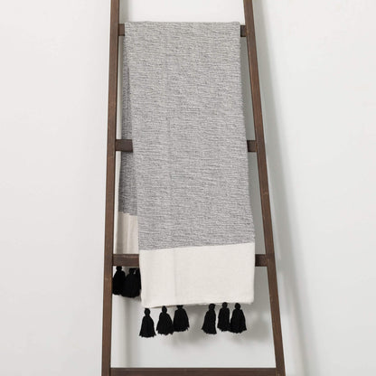 Throw with Tassels