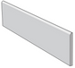 Traditions 2" x 6" Bullnose Trim Tile