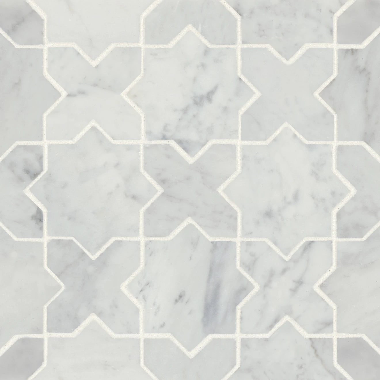 Monet Star Marble Mosaic Tile